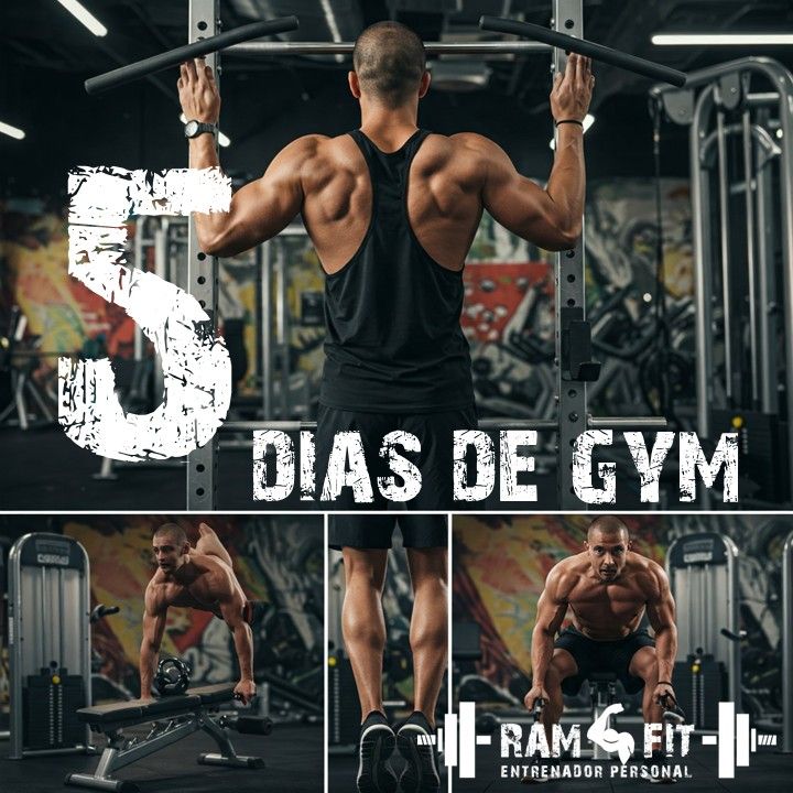 Workout plan: 5 Días de Gym
